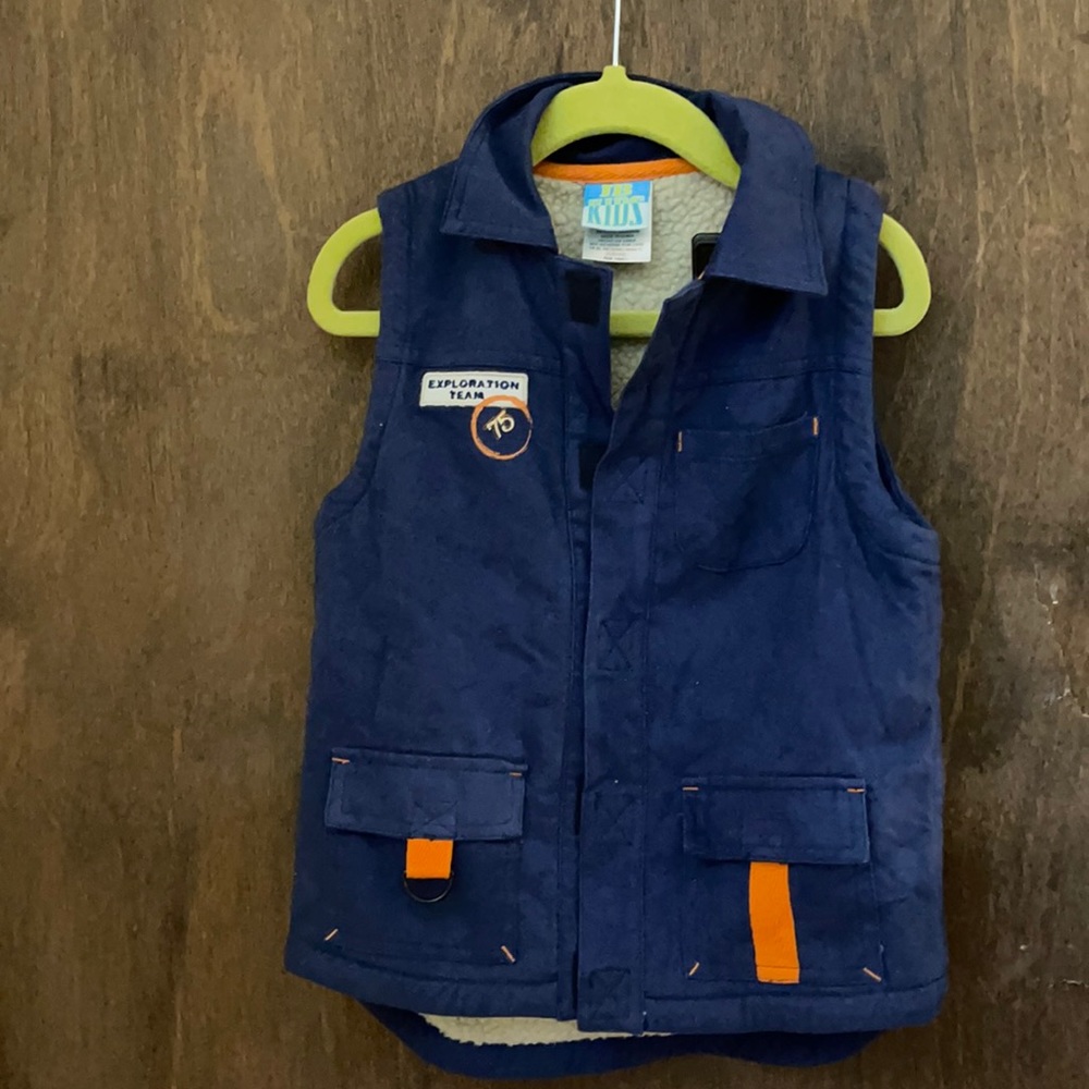JB Kids Boys Size 3 Blue Vest